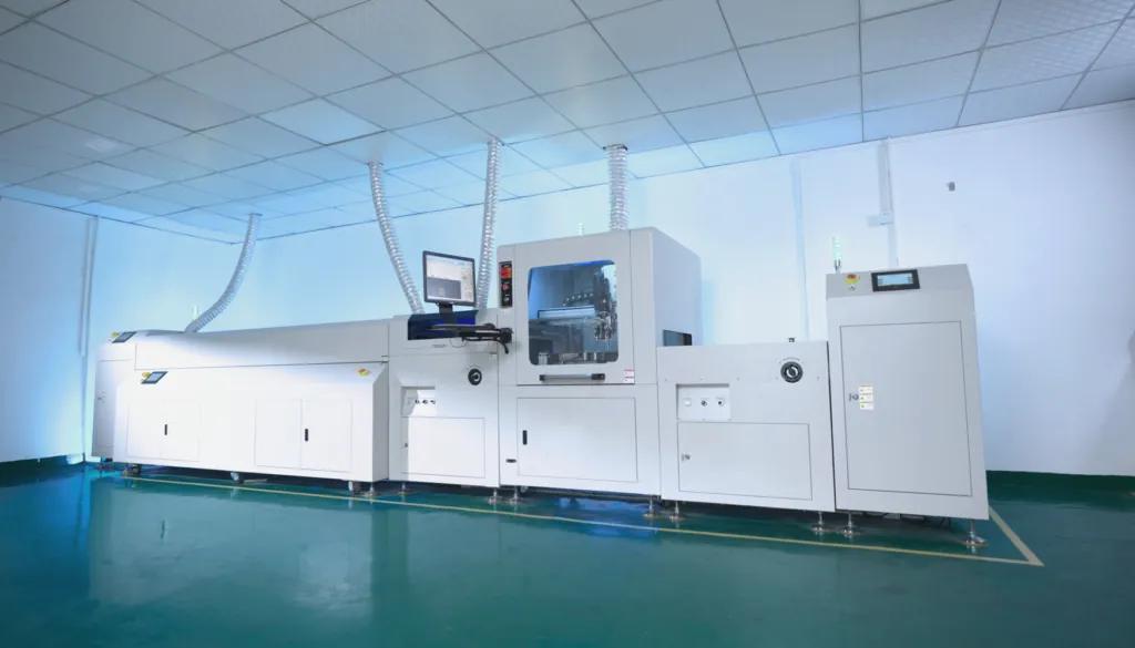 Three-proof paint automatic coating line