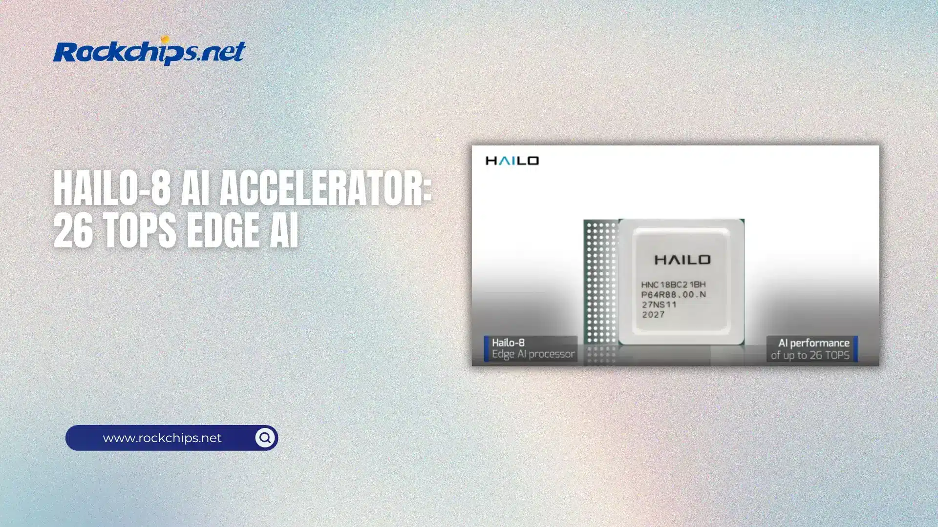 Hailo-8 M.2 AI accelerator